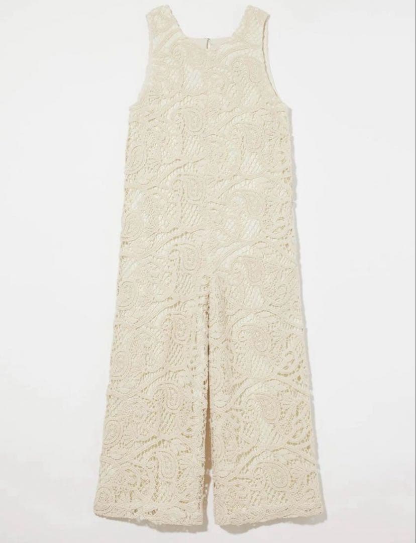 Eaphi BACK RIBBON LACE ROMPERS