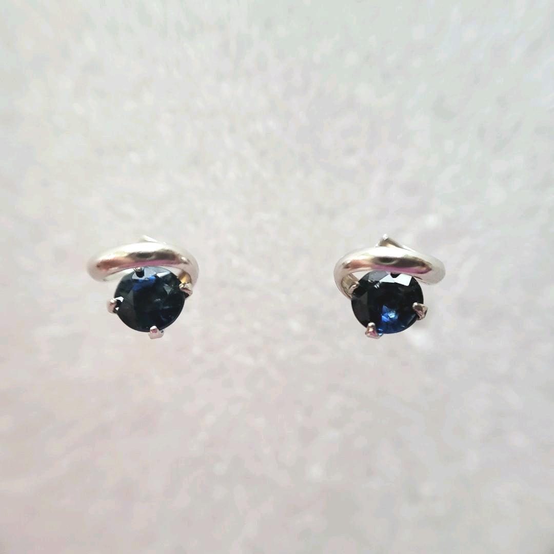 未使用品 Pt900 ブルーサファイア ピアス 楽天市場】ブルーサファイア 4.43ct/4.67ct ピアス PT900