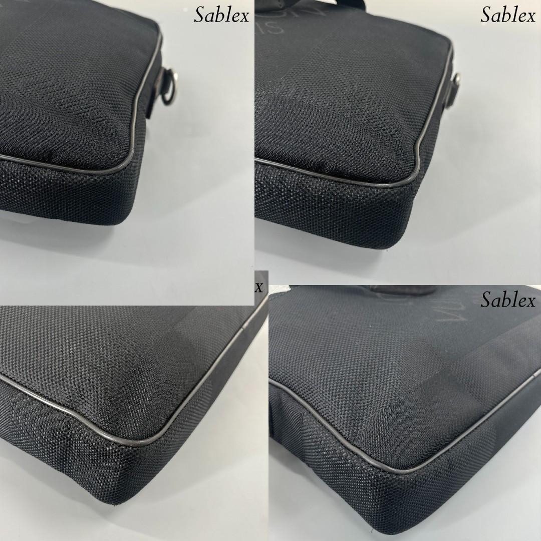【超極美品】ルイヴィトン N58038 ダミエジェアン アソシエ ビジネスバッグ