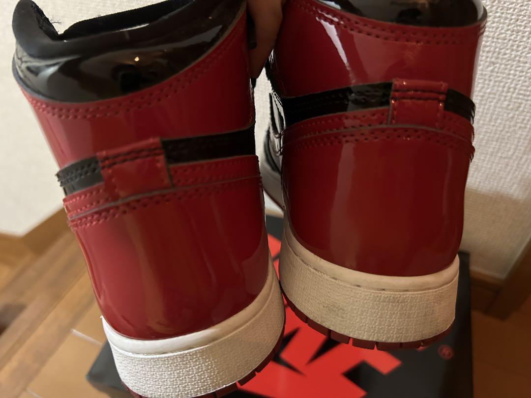 Air Jodan1 patent bred 24.5cm パテント　ブレッド