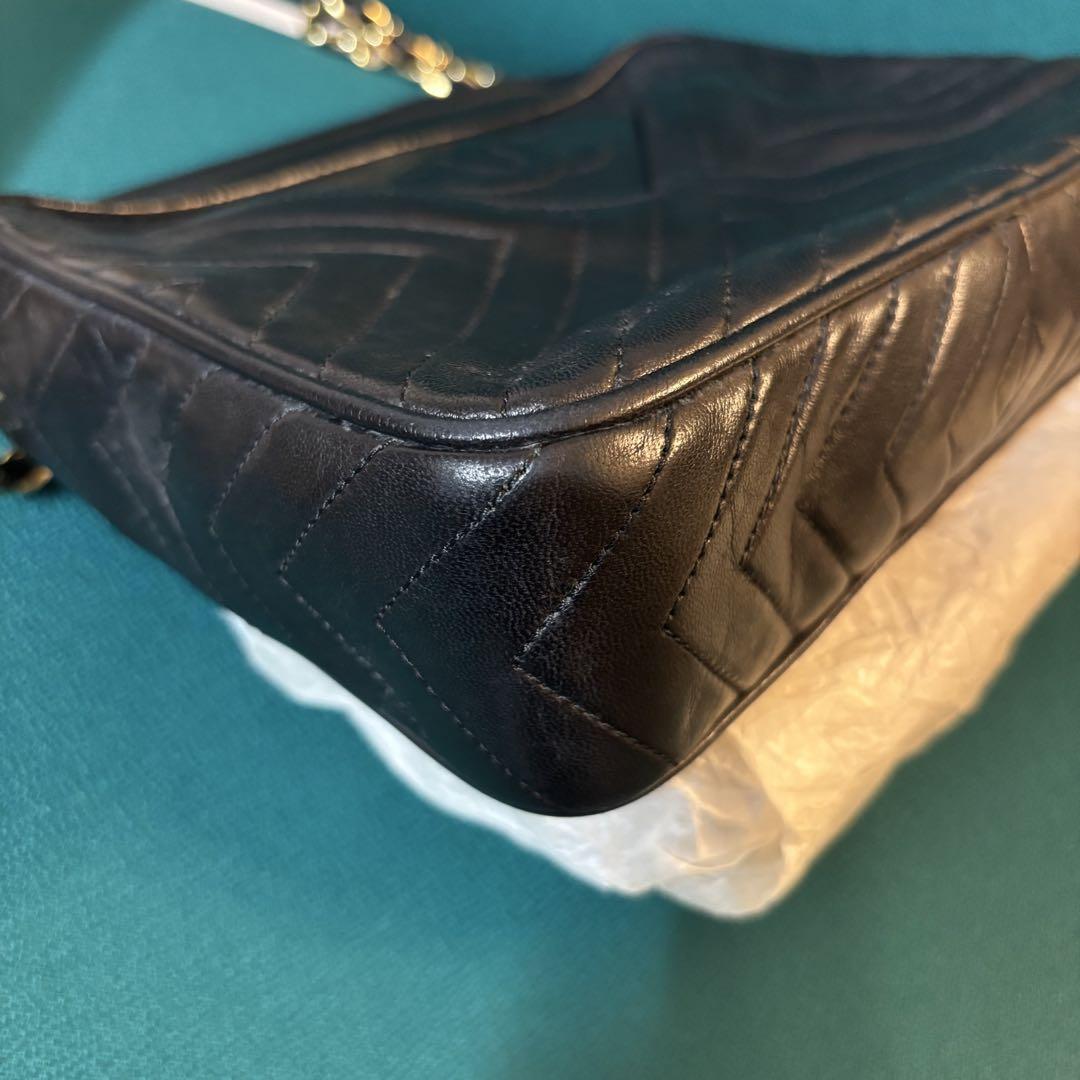 【CHANEL】シャネル ヴィンテージ チェーンショルダーバッグ ラムスキン