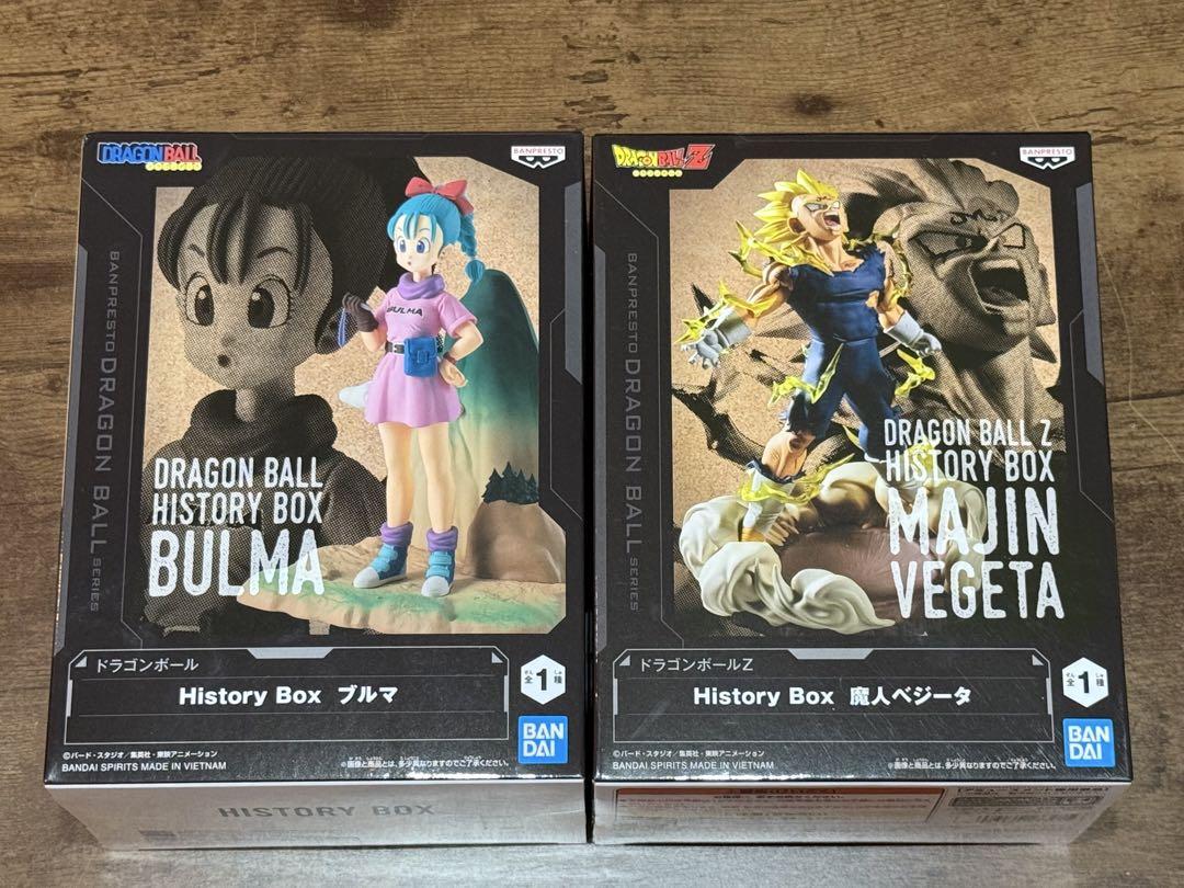 ドラゴンボール　History Box　ブルマ　魔人ベジータ　6セット セット！ドラゴンボール History Box 魔人ベジータ & ブルマ