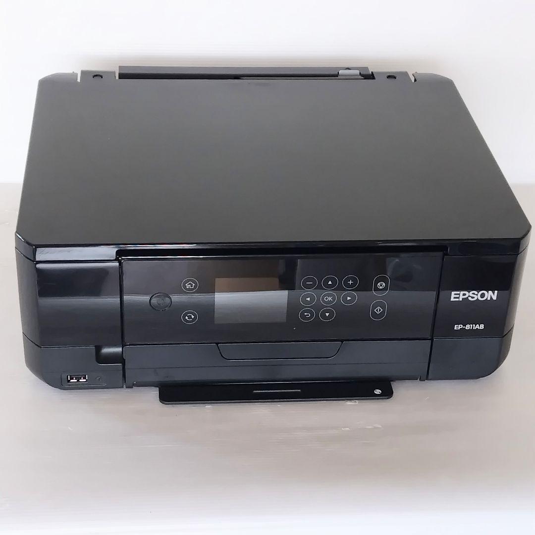 ジャンク EPSON エプソン プリンター EP-811AB全体的に状態が悪い