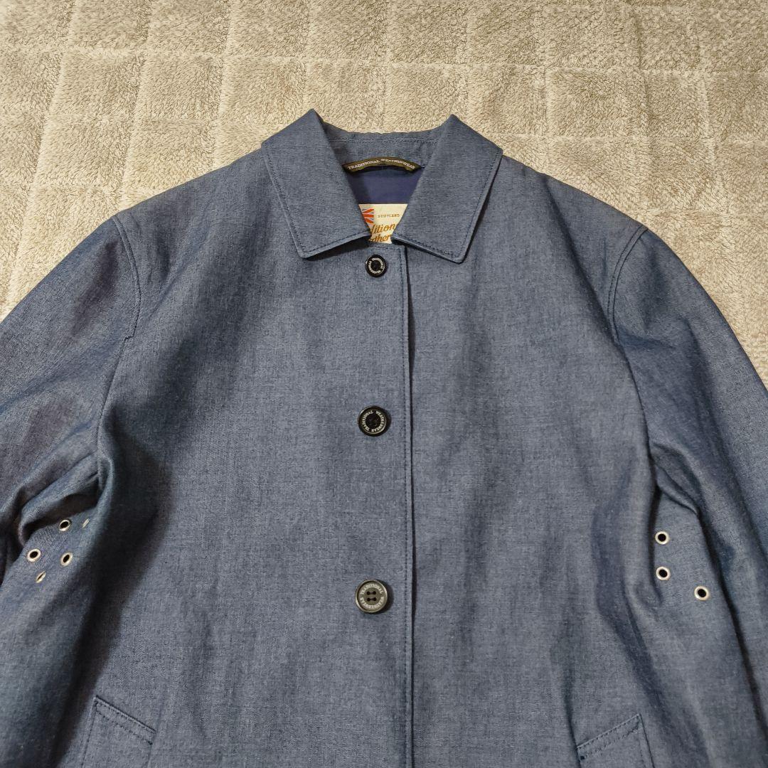 【極美品】 Mackintosh トラディショナルウェザーウェア ゴム引きコート