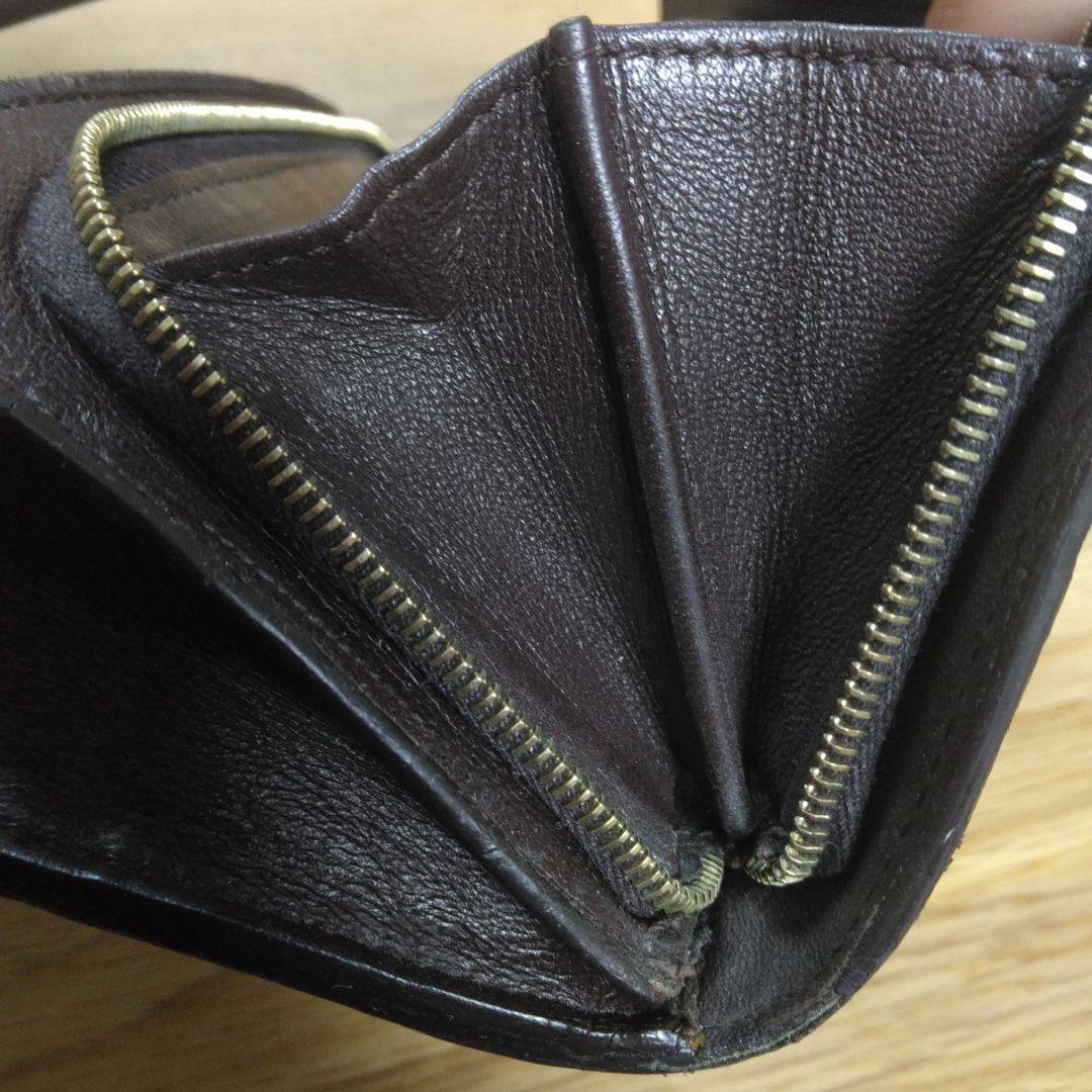 BOTTEGA VENETA　ボッテガ　長財布　中古　ブラウン　茶色 BOTTEGA VENETA ボッテガ 長財布 中古 ブラウン 茶色