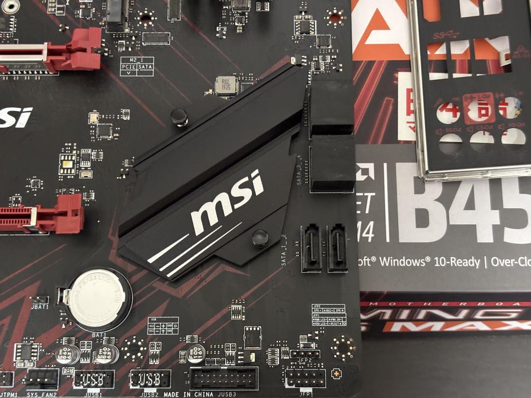 MSI製マザーボード B450 GAMING PLUS MAX 中古品