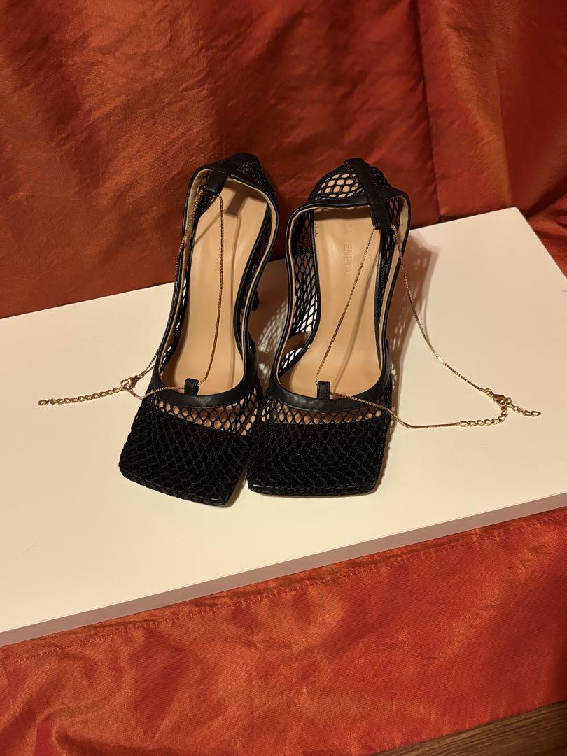 BOTTEGA VENETA メッシュチェーンサンダル 36 - メルカリ