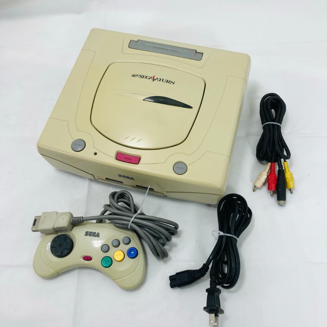 動品 SEGA セガサターン本体 後期型 HST-3220 コントローラー