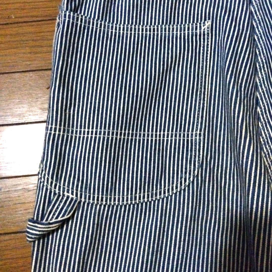 ✨ヴィンテージ✨希少Leeヒッコリーオーバーオールスカート美品❢掘り出し物 ✨ヴィンテージ✨希少Leeヒッコリーオーバーオールスカート美品
