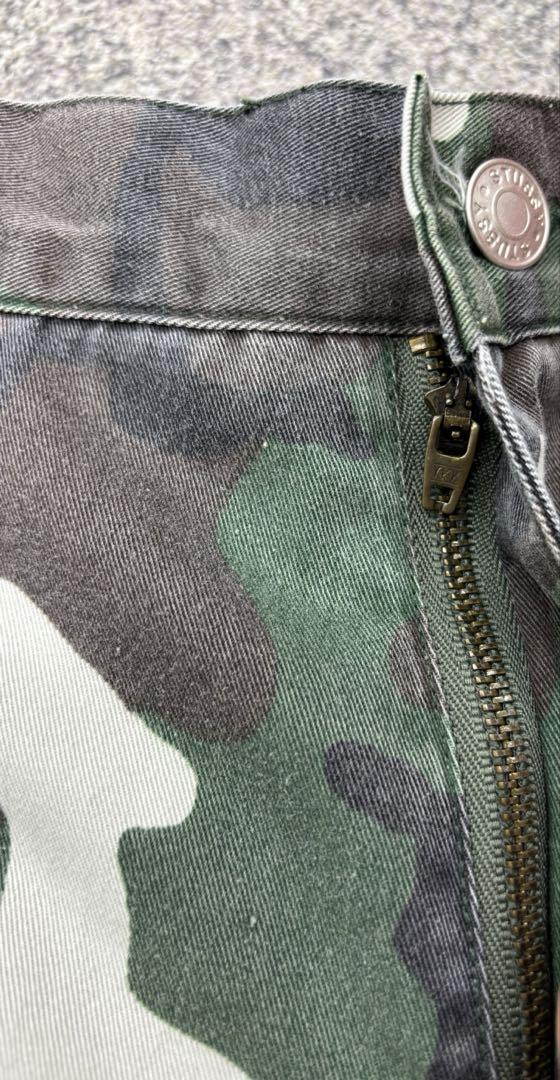 90s old stussy ショートパンツ　カーゴショーツ　ワイドシルエット