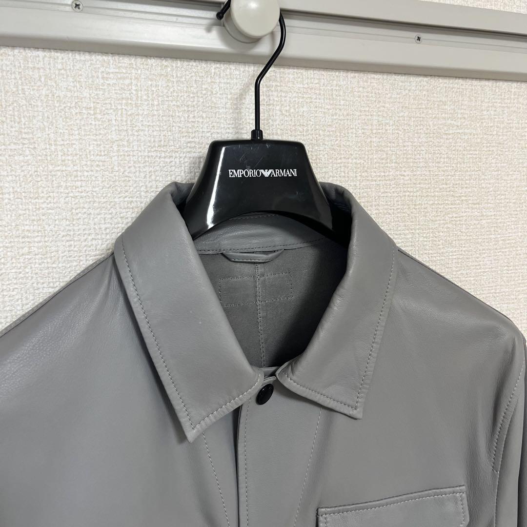 エンポリオアルマーニ　レザージャケット
