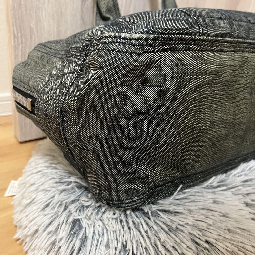 美品　PORTER ポーター　吉田カバン ミニボストンバッグ デニム