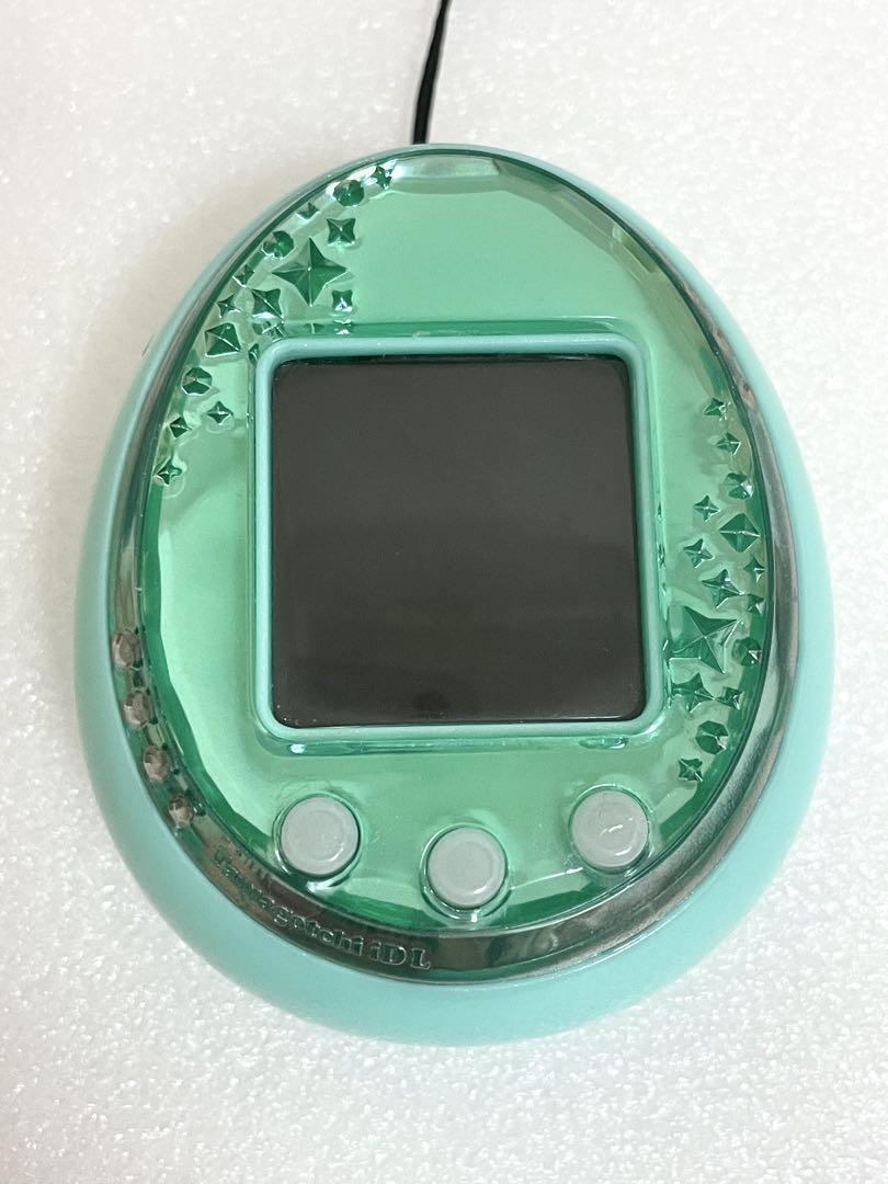 たまごっちidl グリーン たまごっち専用ストラップ付き