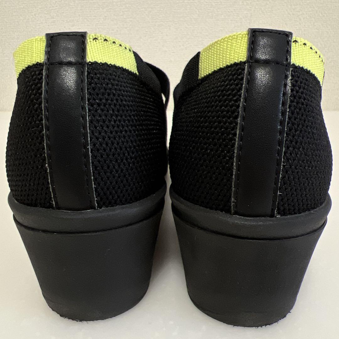 KISSA SPORT ニットワンストラップシューズ パンプス 23 EE KISSA SPORT ニットワンストラップシューズ パンプス 23 EE