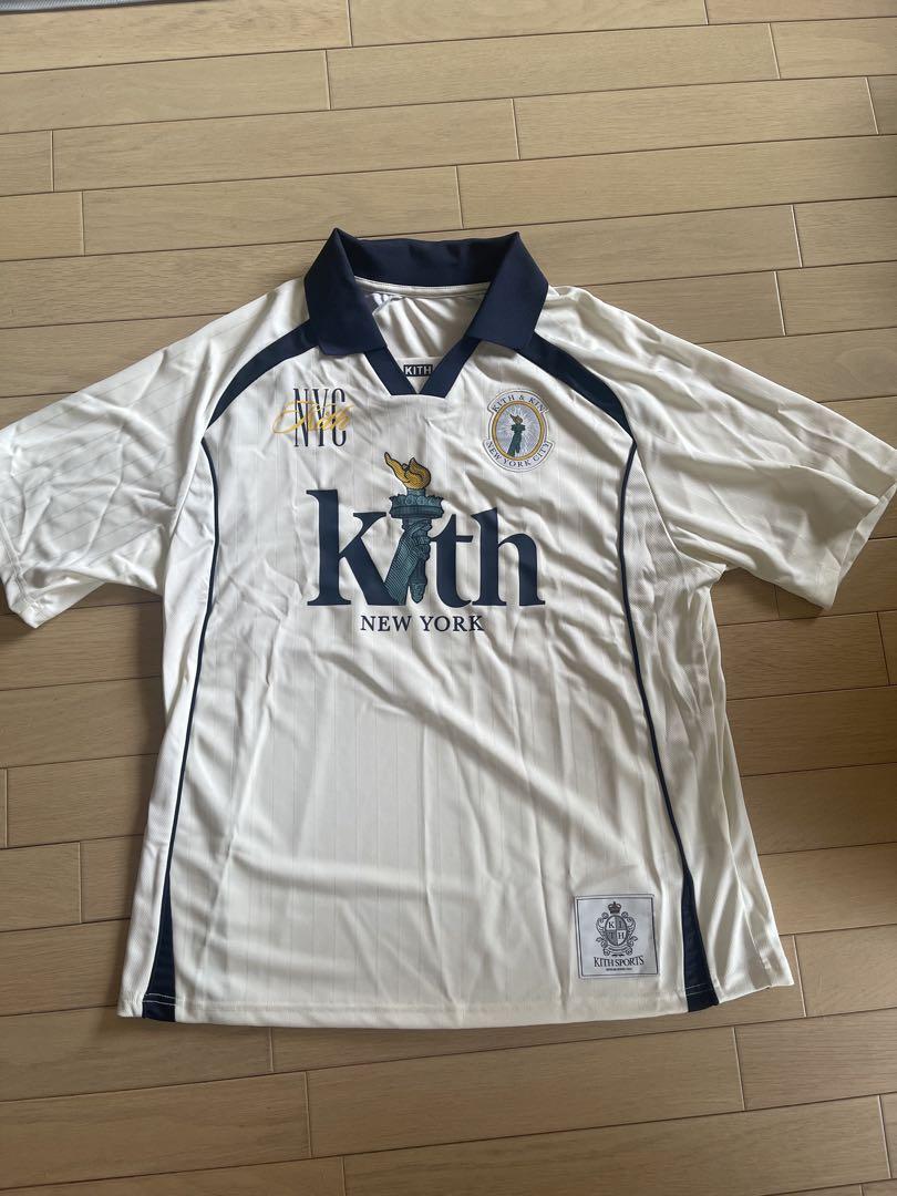 kith サッカーシャツ　New York　サイズXL