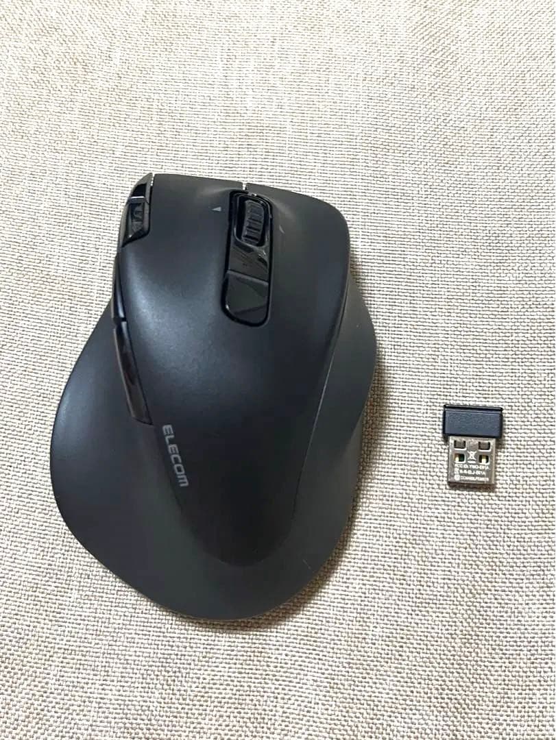 静音 エレコム ワイヤレスマウス EX-G PRO M-XGM50MBSKBK
