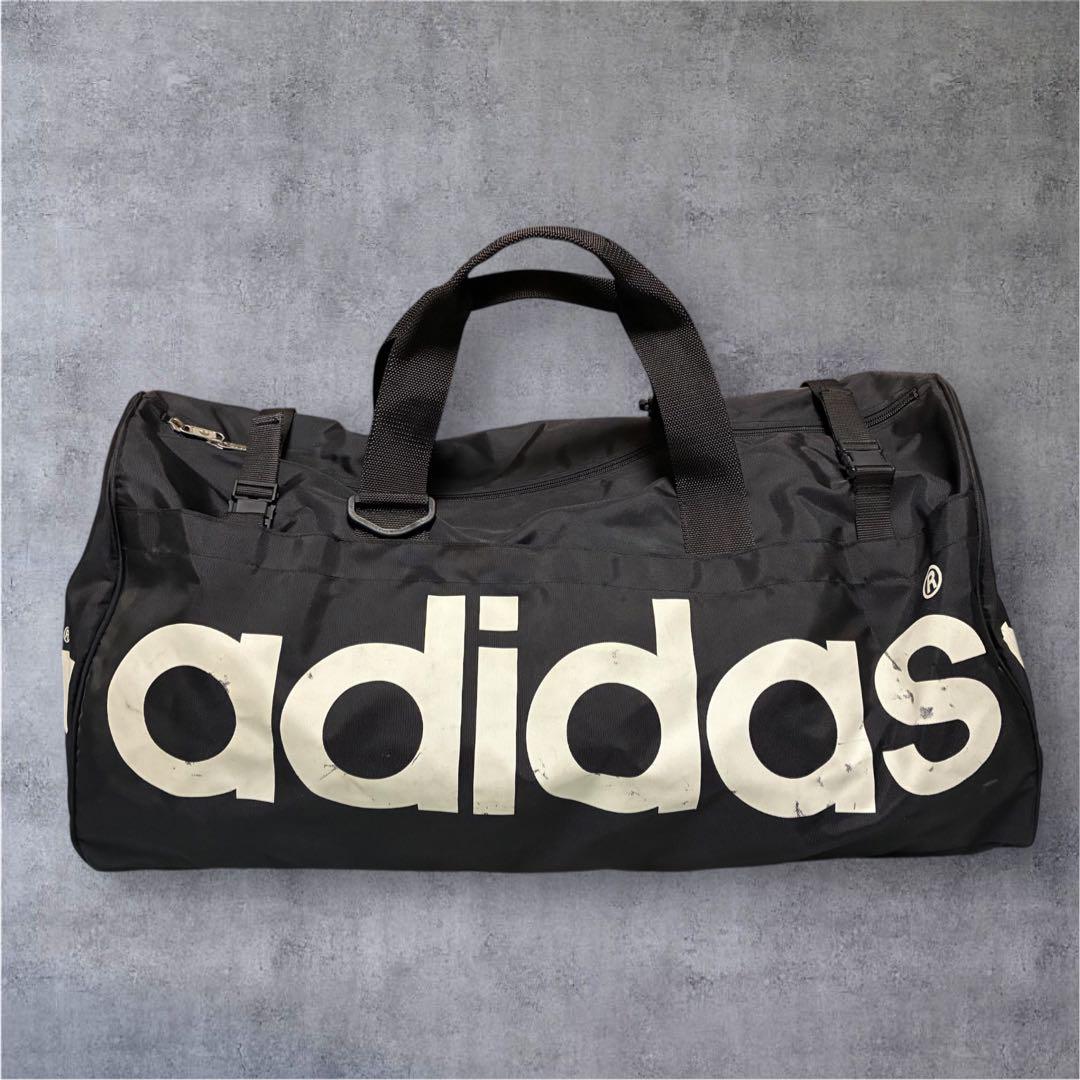 【希少】アディダス ヴィンテージ スポーツ バッグ ショルダー 限界値下げ 希少】 90s adidas アディダス ショルダー付き ボストンバッグ