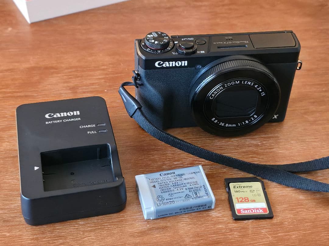 Canon PowerShot G7 X Mark III 本体 + 付属品