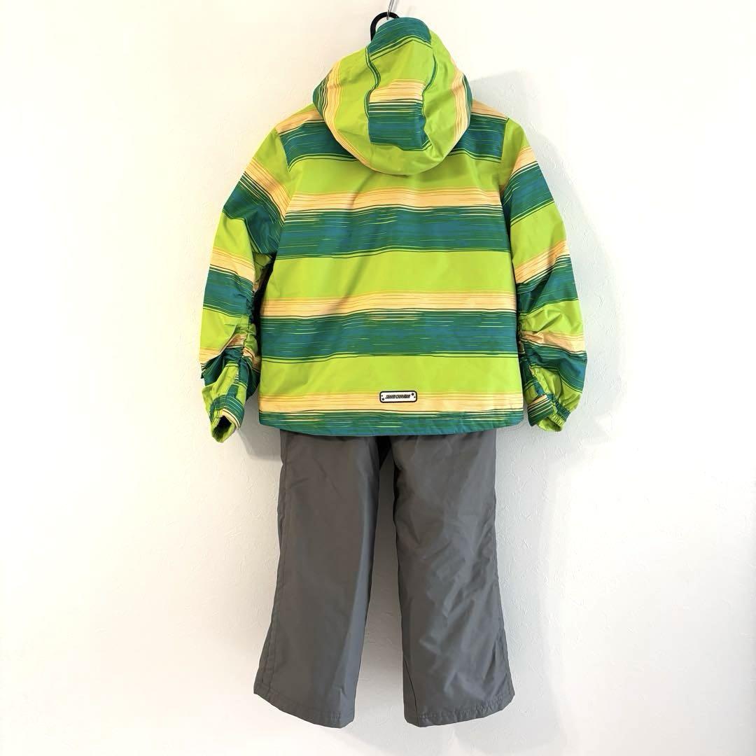【美品】スノーカービング 130cm スキーウェア スノボウエア 上下 男の子