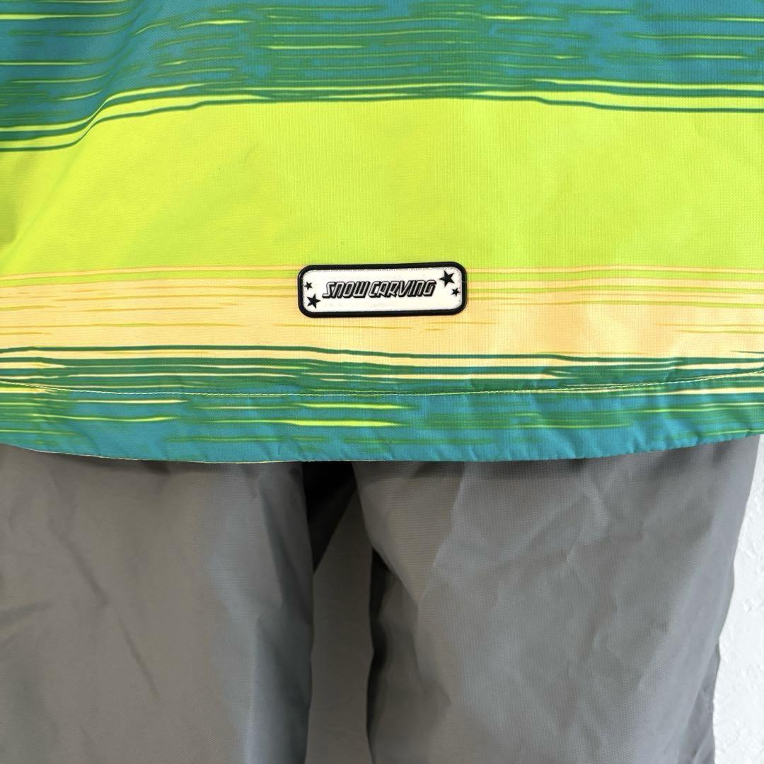 【美品】スノーカービング 130cm スキーウェア スノボウエア 上下 男の子