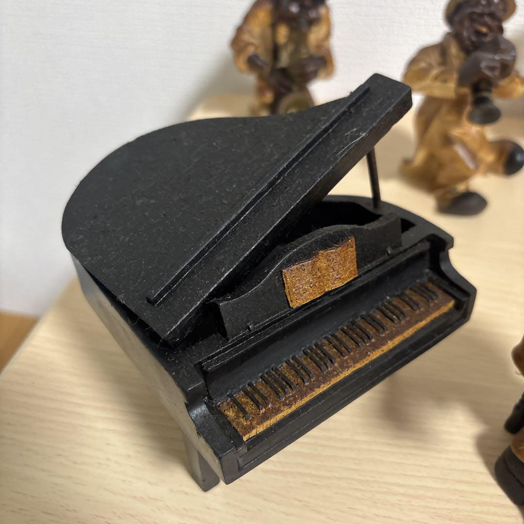 Jazz Band ジャズバンド 黒人バンド 人形 アンティーク置物