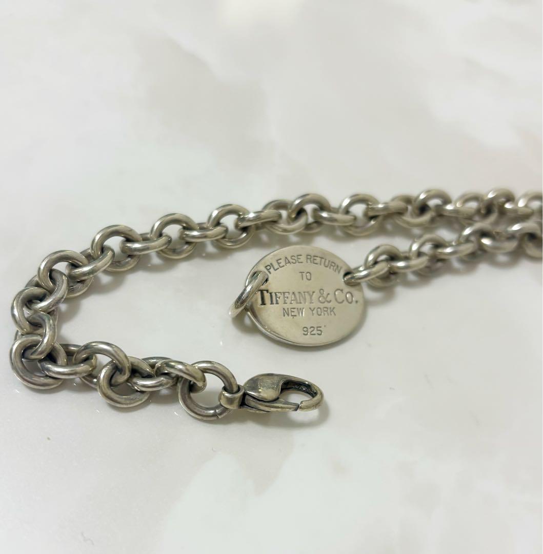 か*ん様 Tiffany&Co. ティファニー ネックレス リターントゥ シルバ