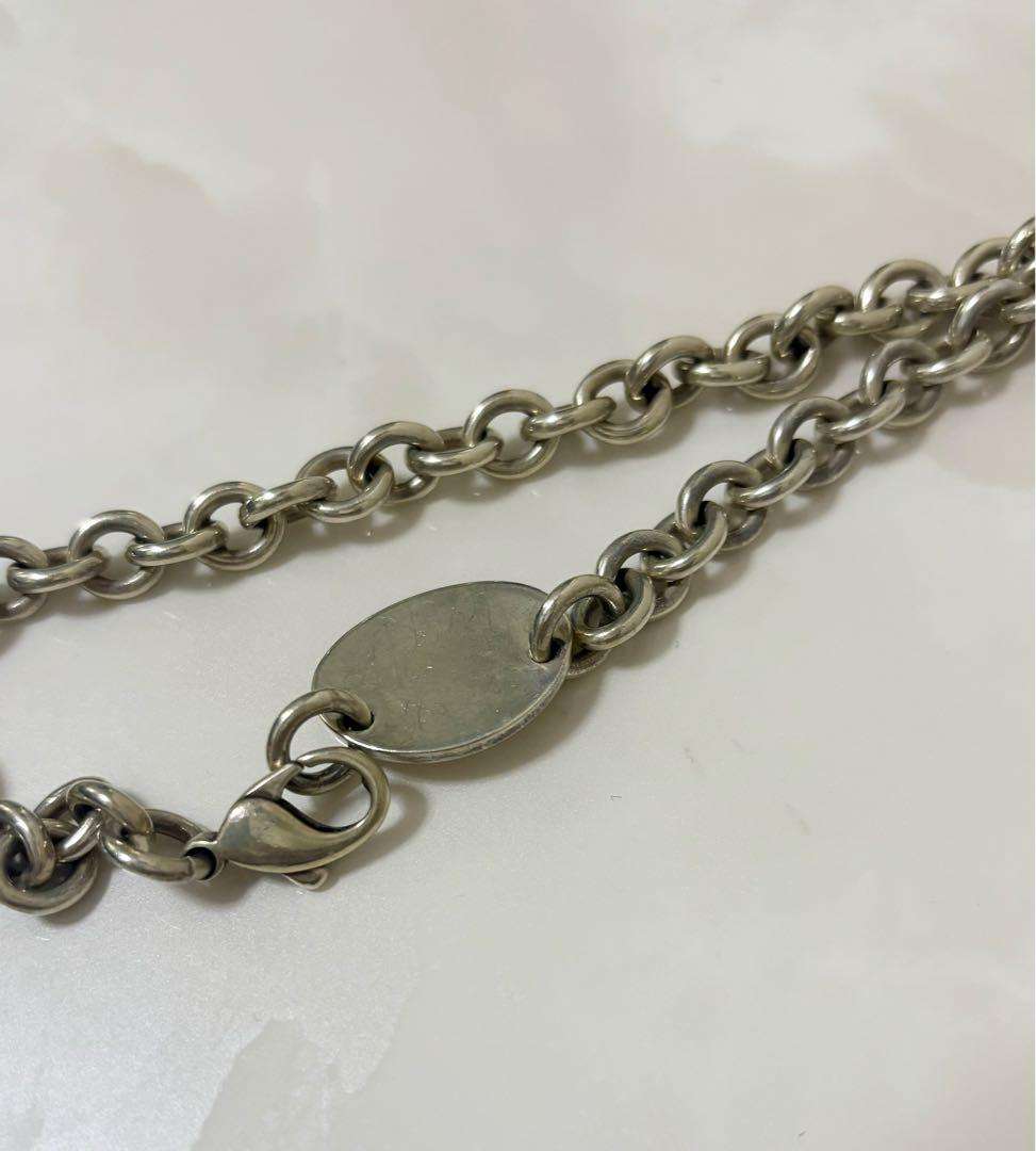 か*ん様 Tiffany&Co. ティファニー ネックレス リターントゥ シルバ