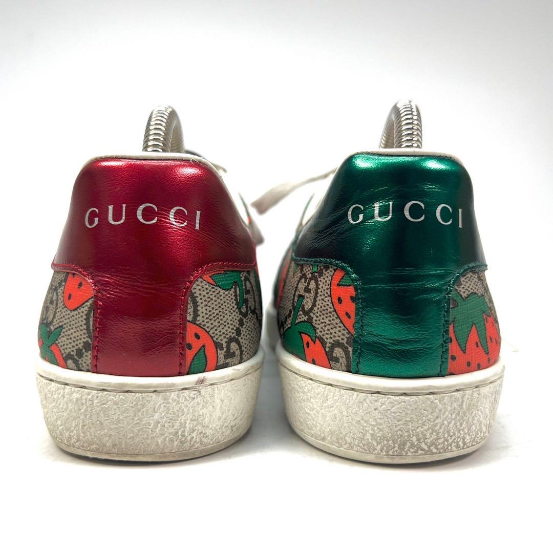 GUCCI グッチ スニーカー GG いちご - メルカリ
