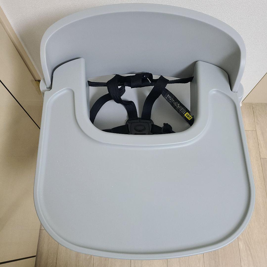 ◆美品◆【YATOMI】NOVUS ノウス グレー ベビーチェア CH1407