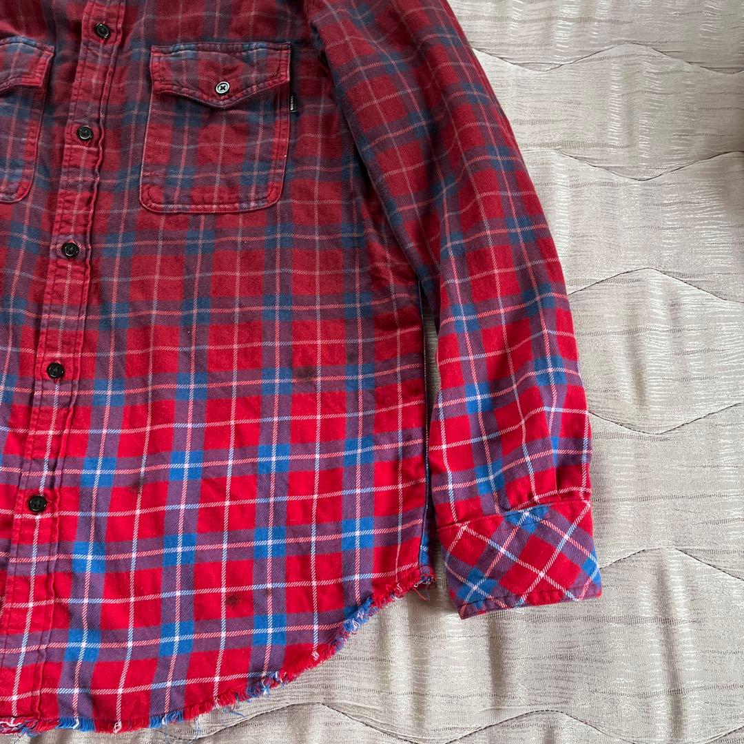 ネイビー チェック