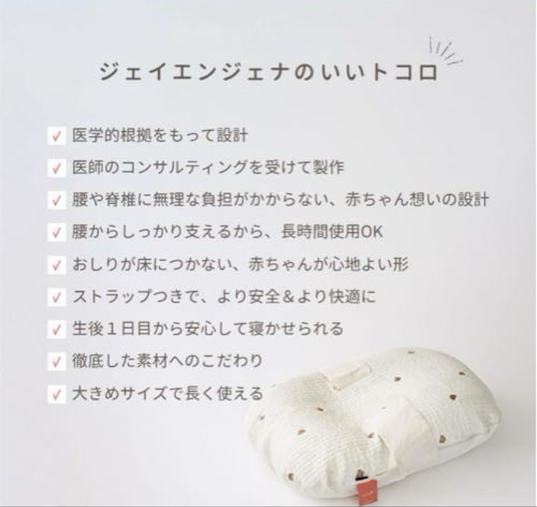 ジェイエンジェナ jeinjena 吐き戻し防止クッションセット　未使用カバー付