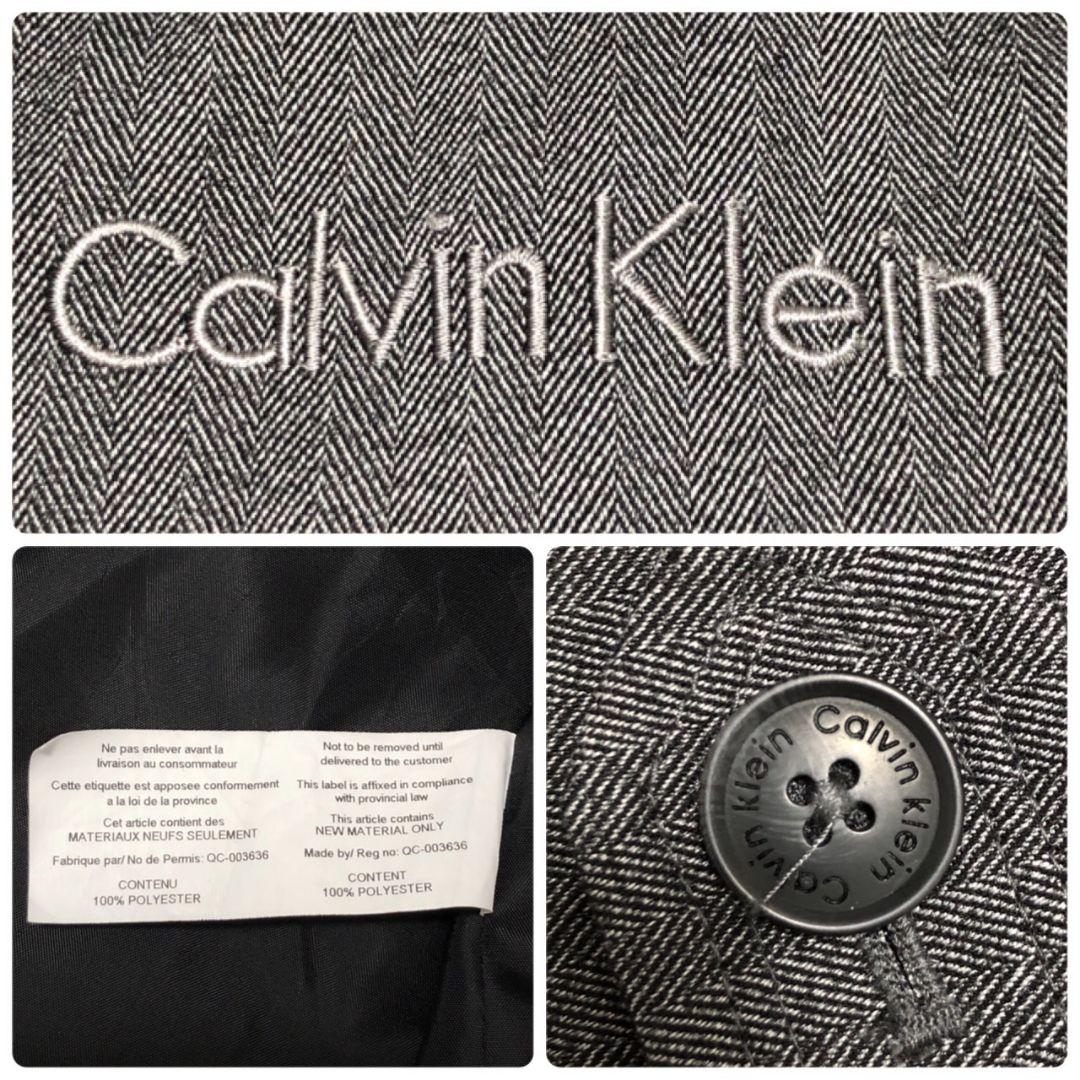美品✨カルバンクライン ライナー付 スタンドカラーコート