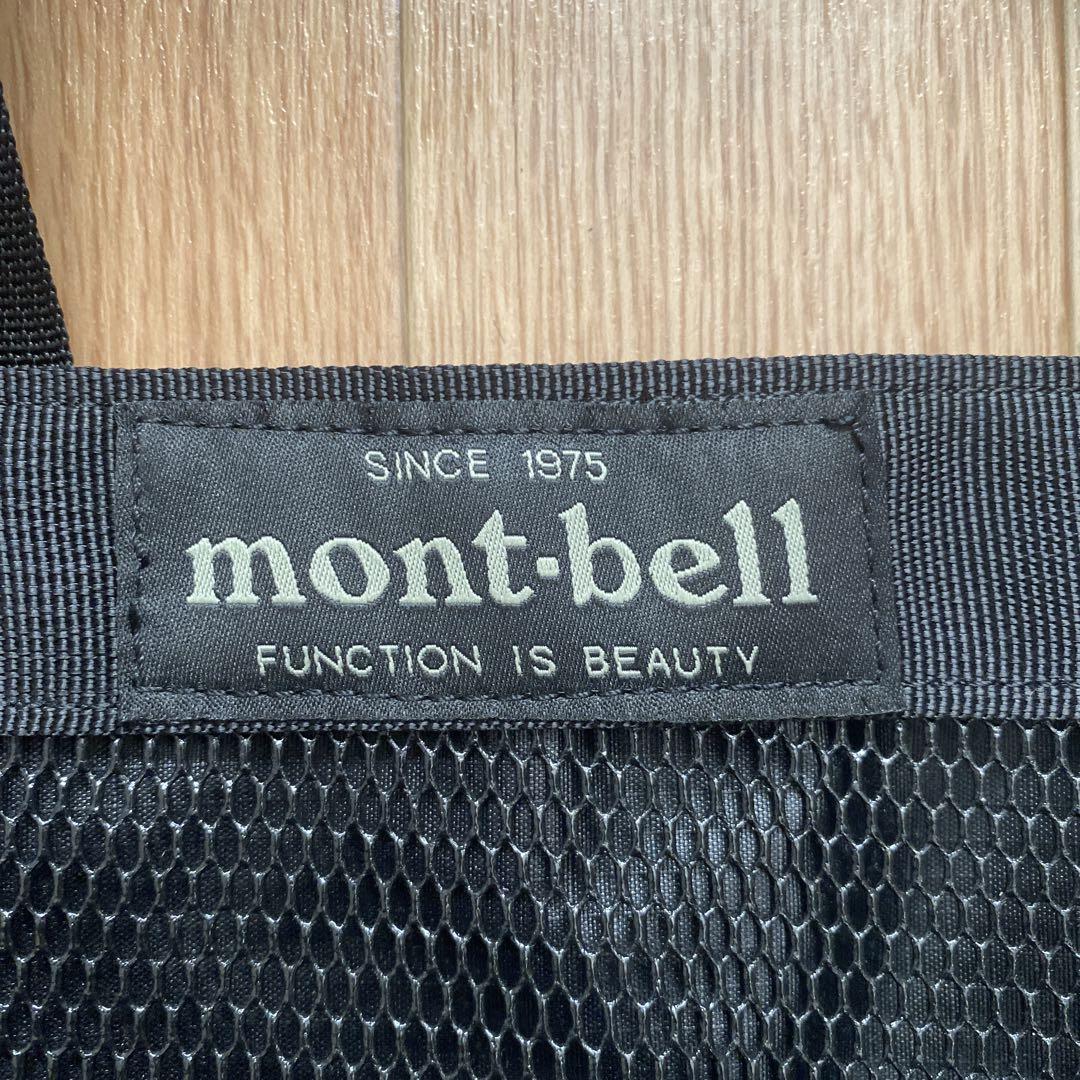 mont-bell メッシュトートバッグ ブラック