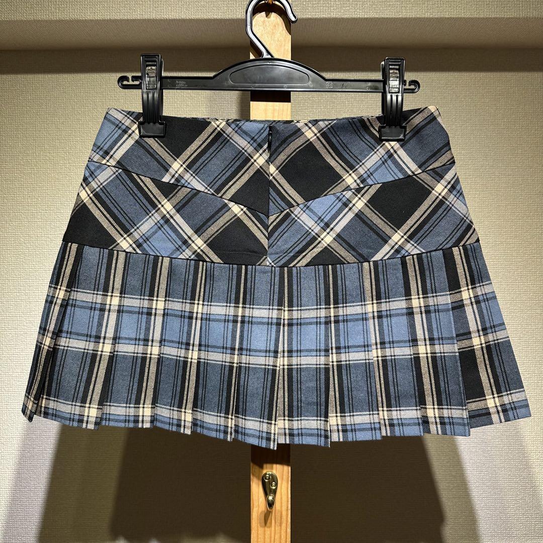 【最終値下げ】DIMANCHE ミニスカート チェック プリーツ