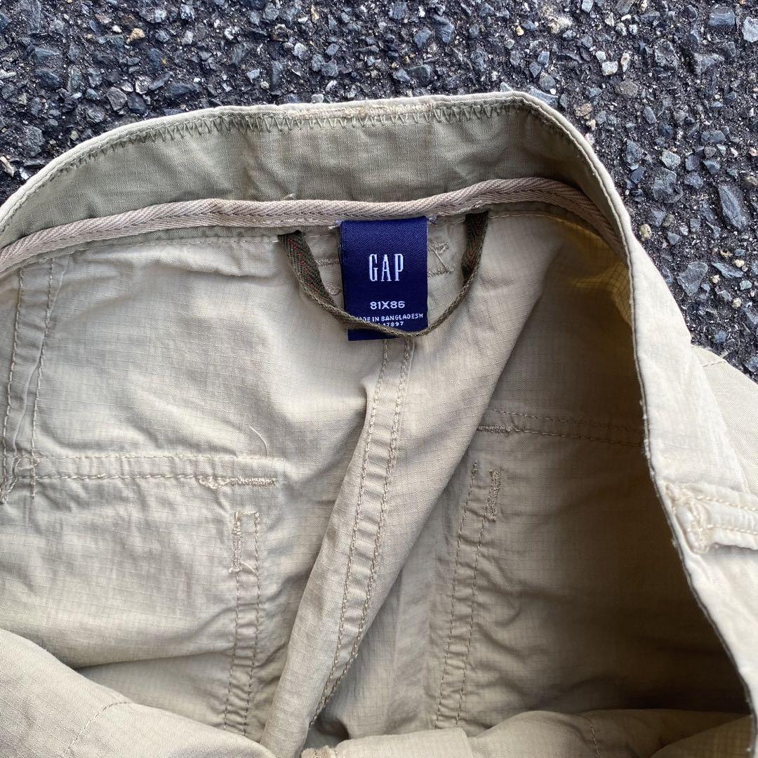 パンツ 00's old gap nylon gimmick pants