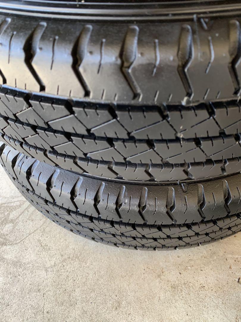 タイヤホイールセット　145/80R12 4J LT 4本