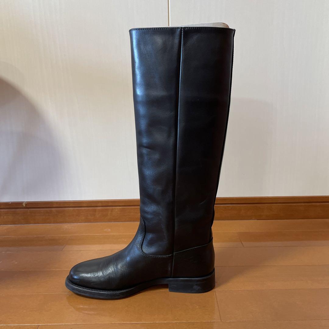 Demi-Luxe BEAMS / レザー ロングブーツ