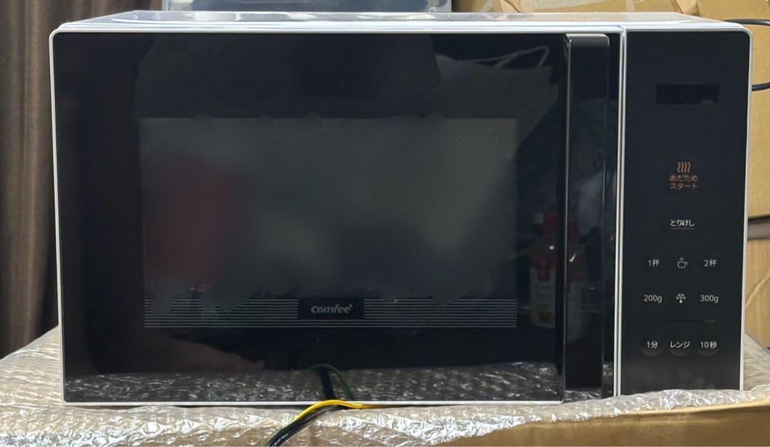 【美品】COMFEE` 電子レンジ 17L ターンテーブル 単機能 2024年製