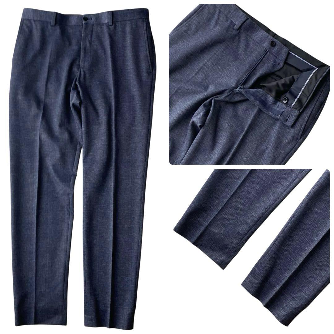 ZARA ザラ ESSENTIALS 2Bシングルスーツ セットアップ ネイビー