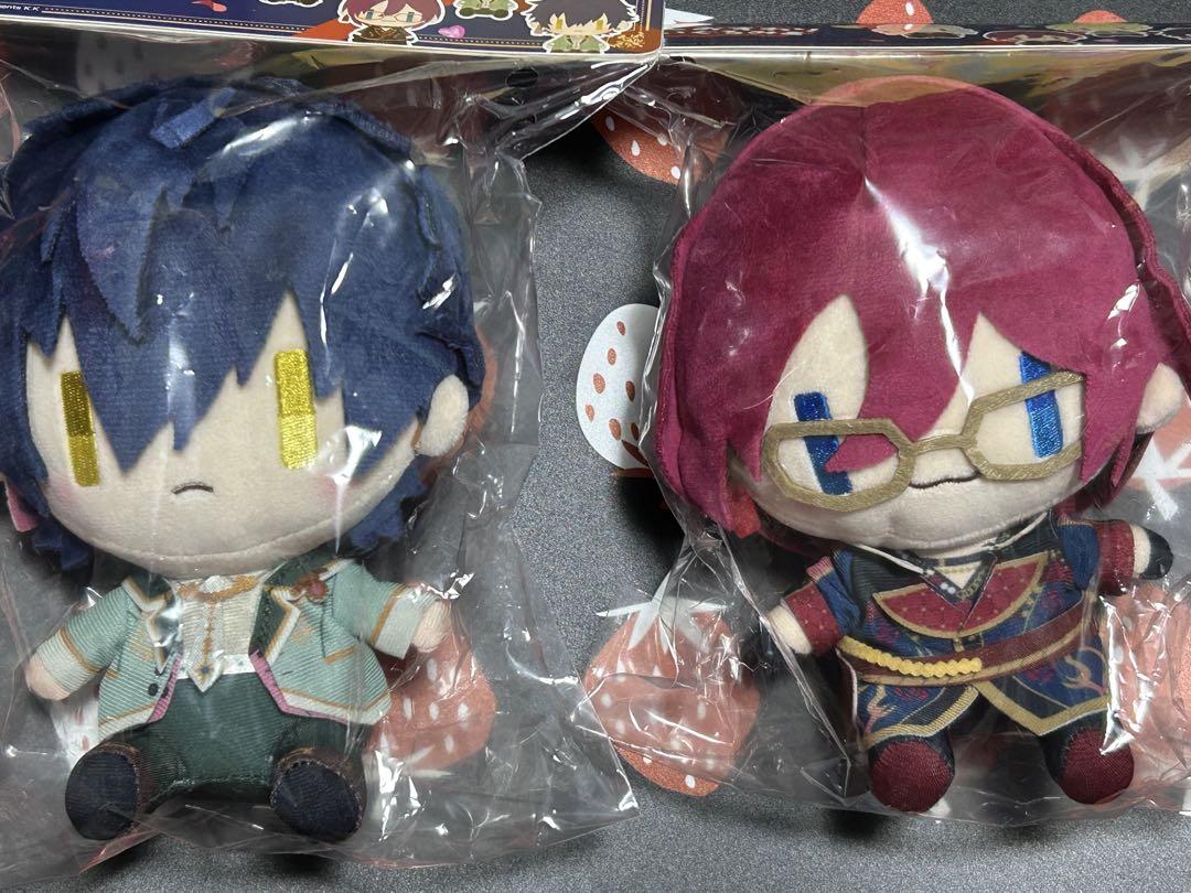【新品】あんスタ　ぺたんおすわりぬいぐるみ　Eden オフィスぬい　漣ジュン あんスタ ぺたんおすわりぬいぐるみ 漣ジュン 七種茨 ま未開封