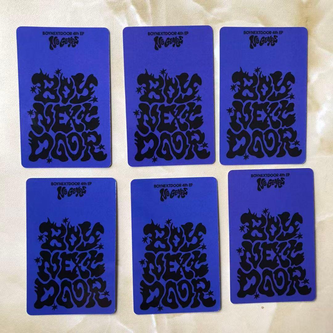 BOYNEXTDOOR ボネクド No Genre Target トレカ 6枚