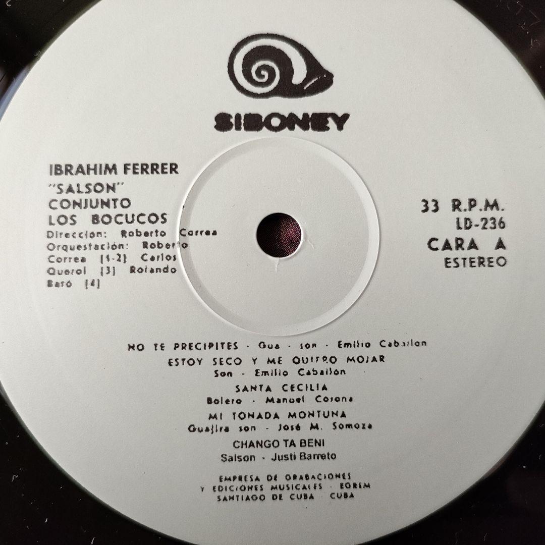 CONJUNTO LOS 〜　IBRAHIM FERRER　SALSON