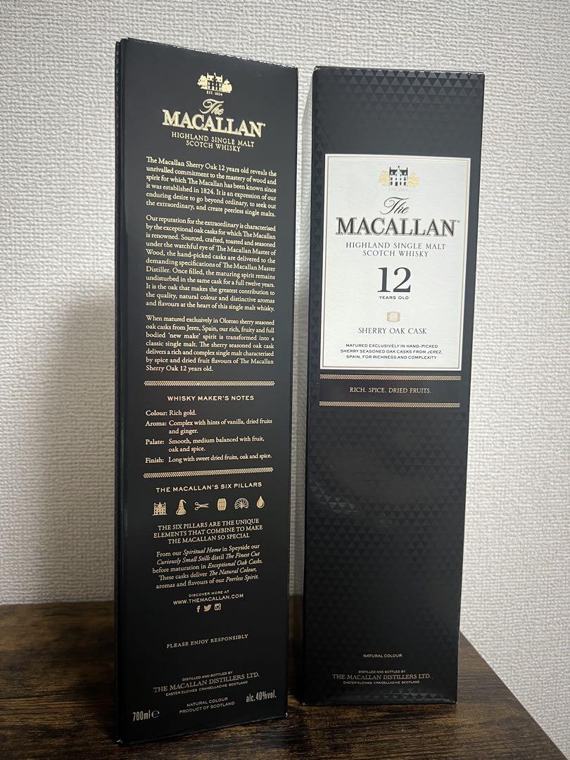 ウイスキー The Macallan 12Year Old SherryOak 700ml