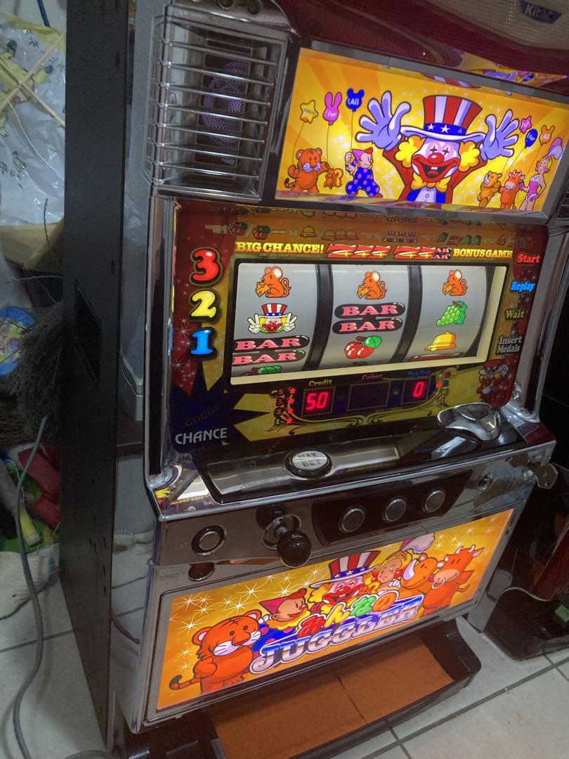 【送料込み】みんなのジャグラー パチスロ 実機【コイン不要機ゴールド】