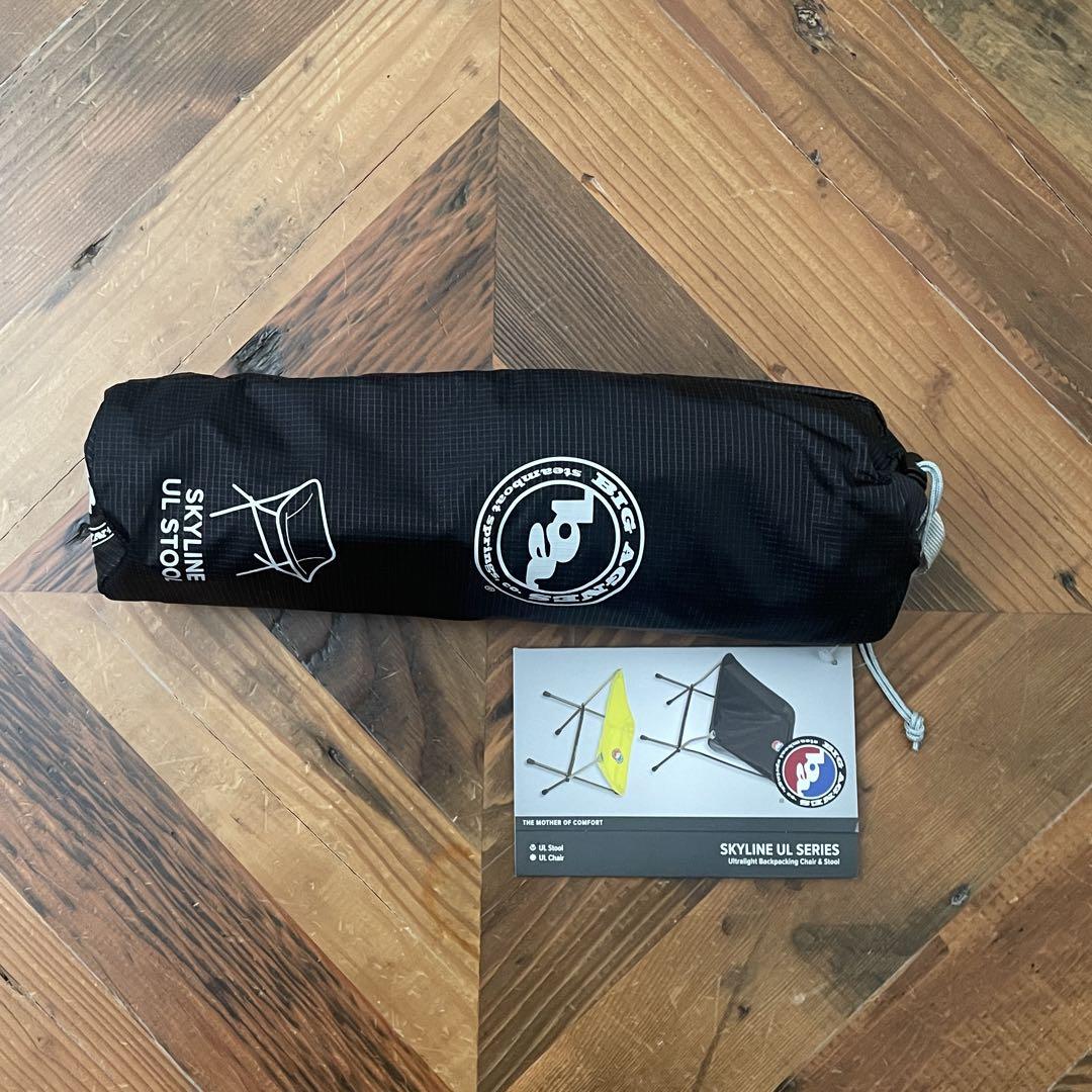 テーブル・チェア・ハンモック Big Agnes Skyline UL Stool Black