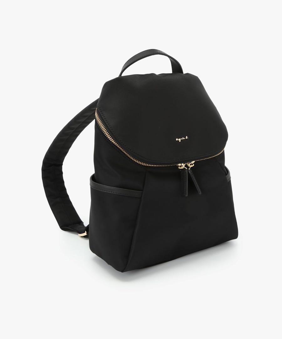 【美品】アニエスベー　バックパック　定期カード入れ付き　リュック　agnesb
