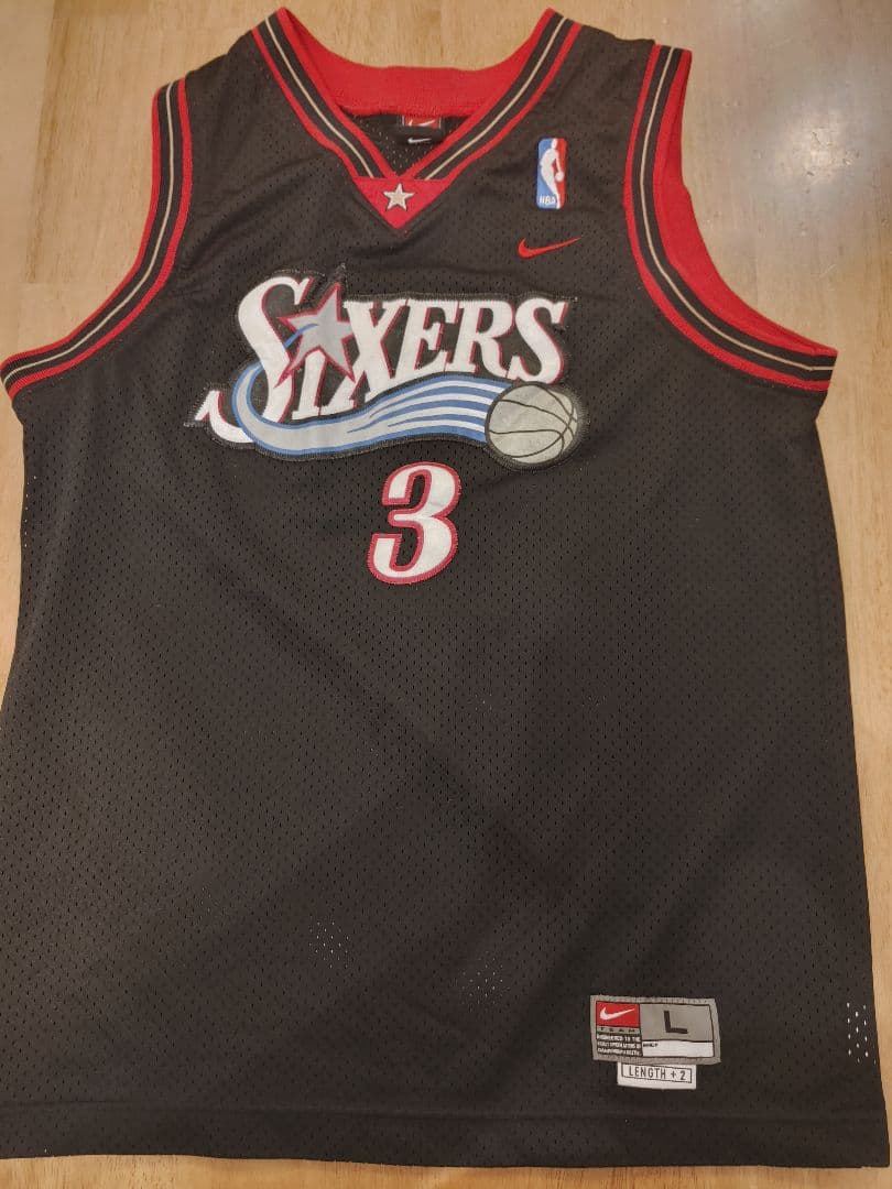 手数料安い iversonアレン・アイバーソン NIKE NBA sixers