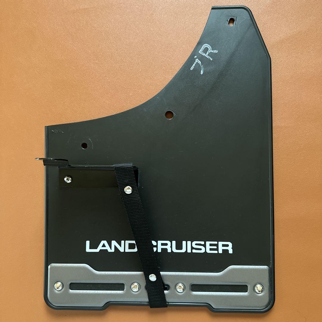 ランドクルーザー250 純正 マッドフラップ マッドガード ランクル250 中古