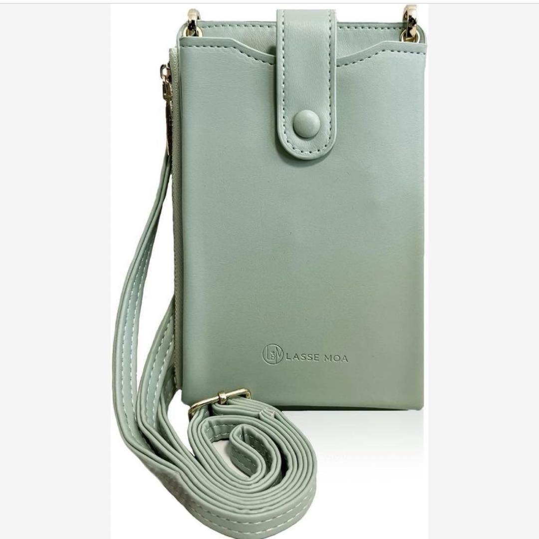 ✨特価!✨スマホポーチ スマホポシェット スマホショルダー ミント ✨特価!✨スマホポーチ スマホポシェット スマホショルダー ミント