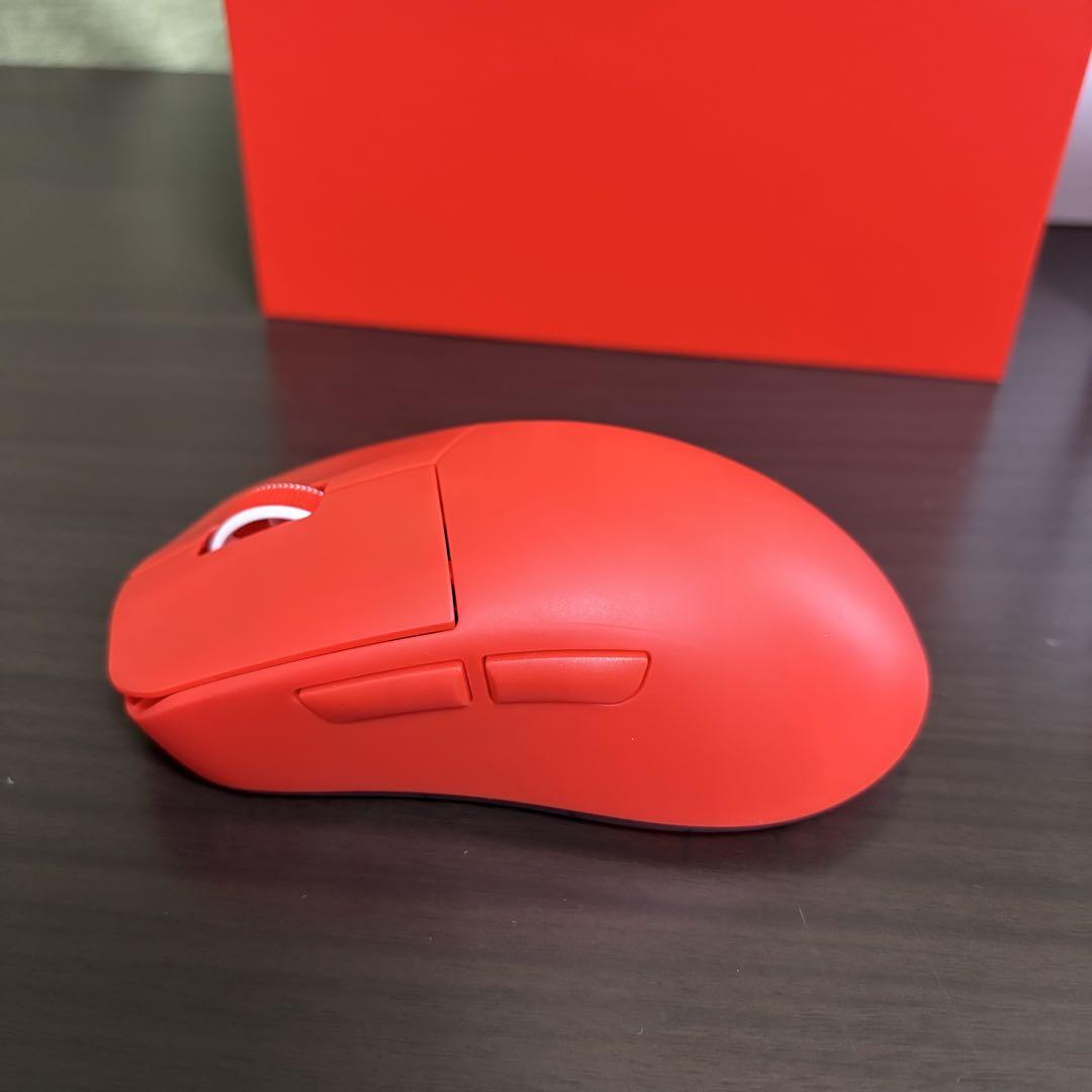 Sprime PM1 ワイヤレス ゲーミングマウス オレンジ スプライム Sprime PM1 Hyper Lightweight Wireless Ergo Gaming Mouse